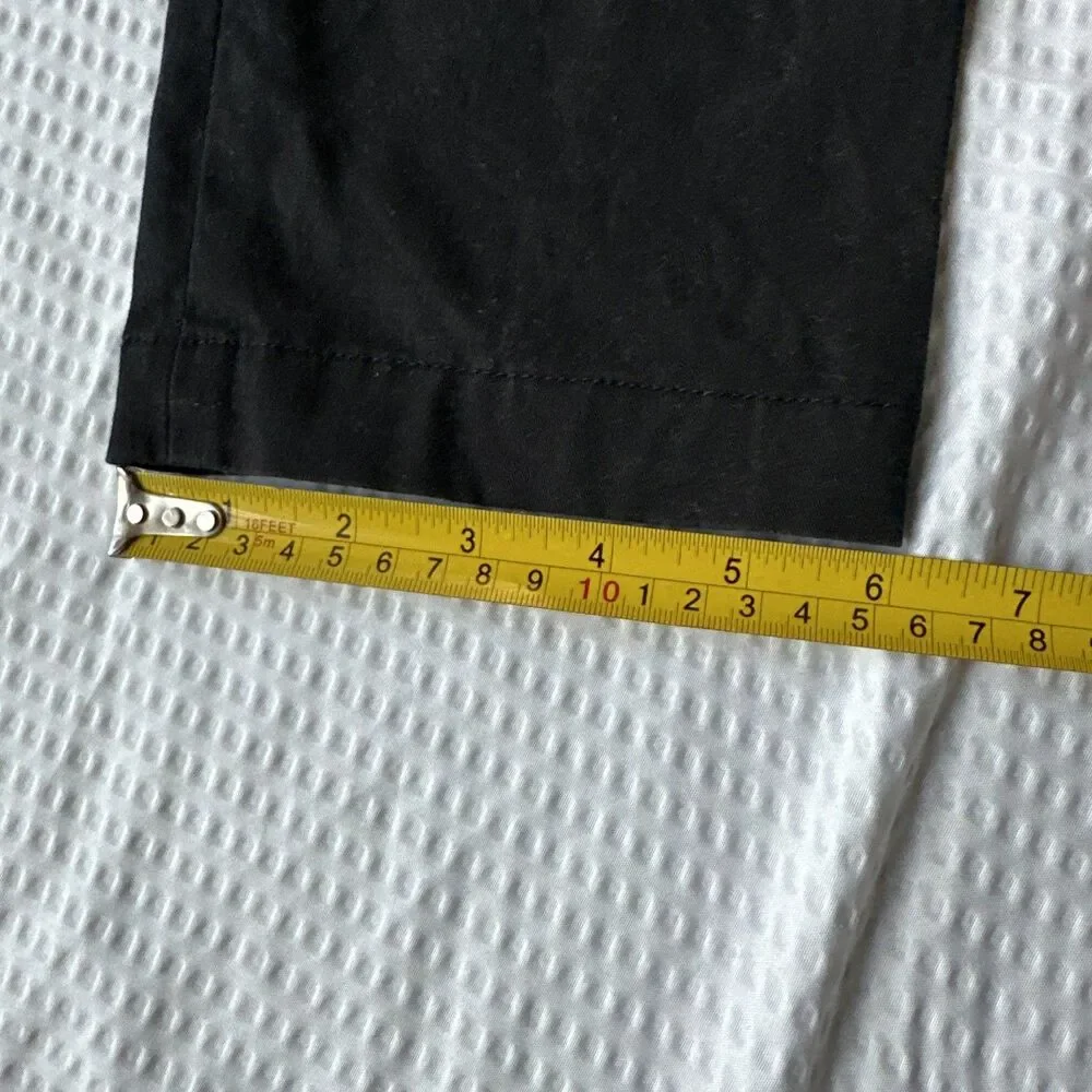 Mens All Saints Pipe Chino Trousers Size 30 Black